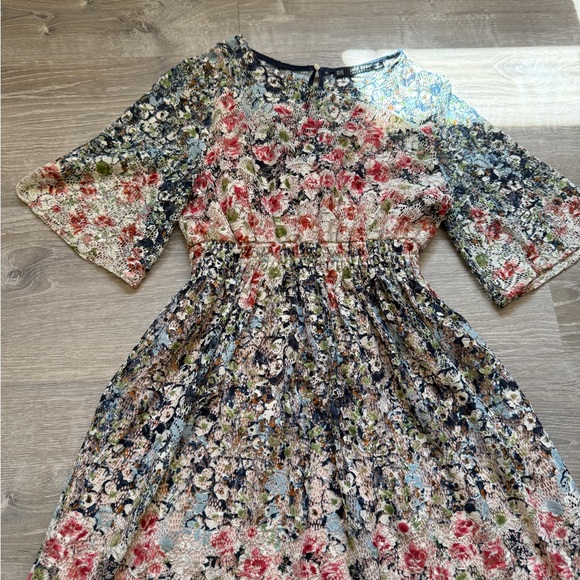 ZARA Woman’s Floral Dress-Size XS - Picture 3 of 8